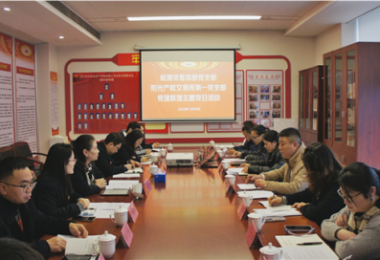 黨建引領促合作，攜手共進謀發(fā)展——能源資管本部黨支部與陽光產(chǎn)權交易所第一黨支部聯(lián)合開展黨建聯(lián)建座談